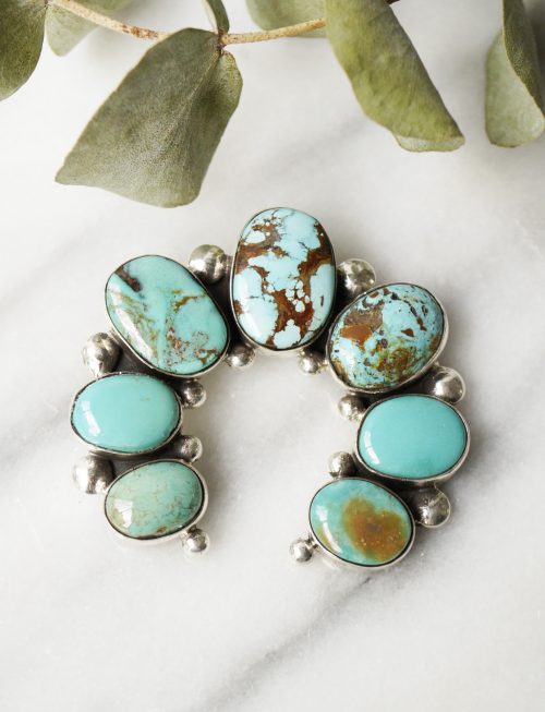 Royston Turquoise Squash blossoms