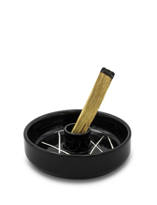 Bursera Palo Santo Holder - Onyx